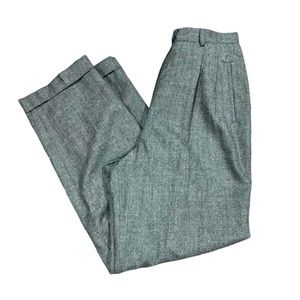 Lauren Ralph Lauren Women’s Gray 100% Worsted Wool Pants, Size 10